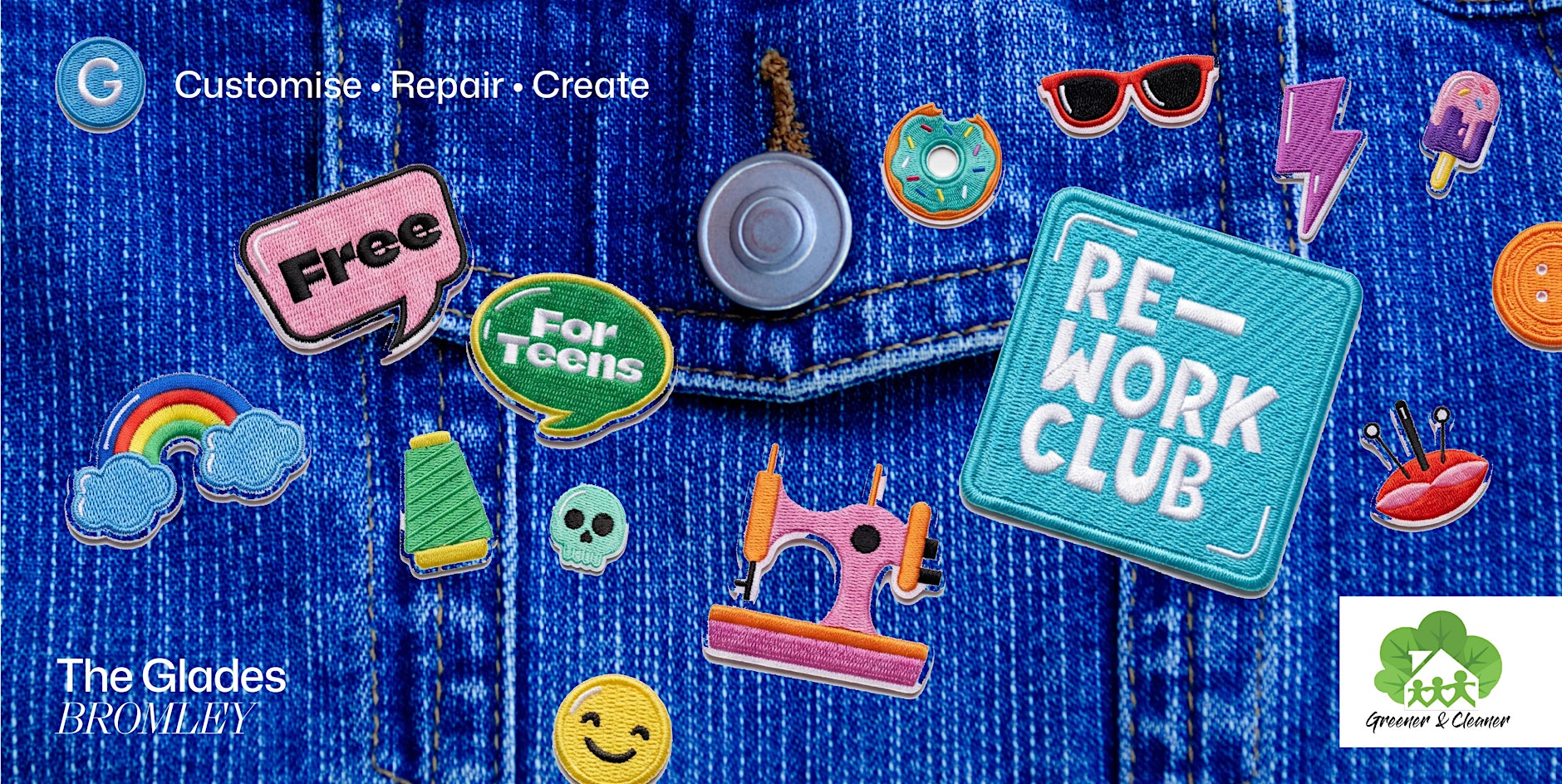 Rework Club 伦敦站来了！让你的旧衣变新装，开启一场可持续时尚改造派对。