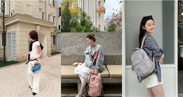 通勤神包💼Kipling官网5折起+新品9折🐒收猴子包、双肩包、行李箱🧳韩里韩气！