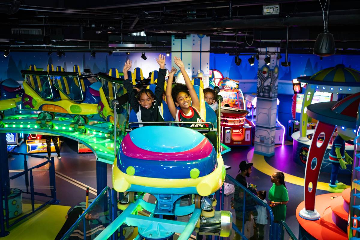 Hidden deep beneath London’s famous Camden Market is a massive 35,000-square-foot intergalactic theme park — and it features the city’s only underground roller coaster