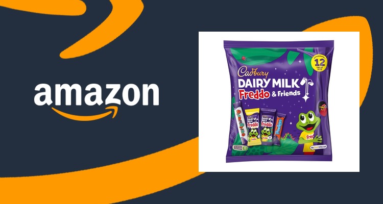 吉百利 Freddo小青蛙牛奶巧克力 多口味迷你装12条 仅£2.50 约7.1折