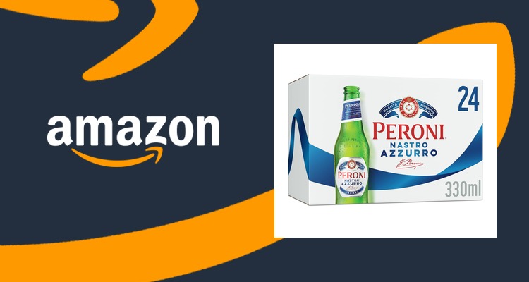 Peroni 佩罗尼意大利拉格啤酒330ml×24整箱 到手仅£20 约6折 聚会囤货