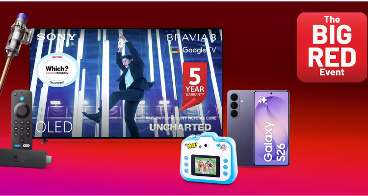 Argos Big Red Event全场半价🔴降噪耳机£17收!华为Watch 5仅£199!数码、美妆个护等都在!