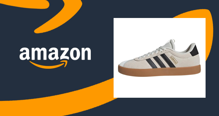 英亚adidas VL Court 3.0复古板鞋好价仅£39👟质感皮革+硫化橡胶底+经典三条纹一步到位!