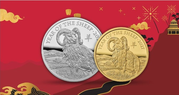 🐏羊羊得亿,生肖限定✨英国皇家造币厂2027生肖羊年纪念币上新🔥限定款自藏送礼都太香了🤩