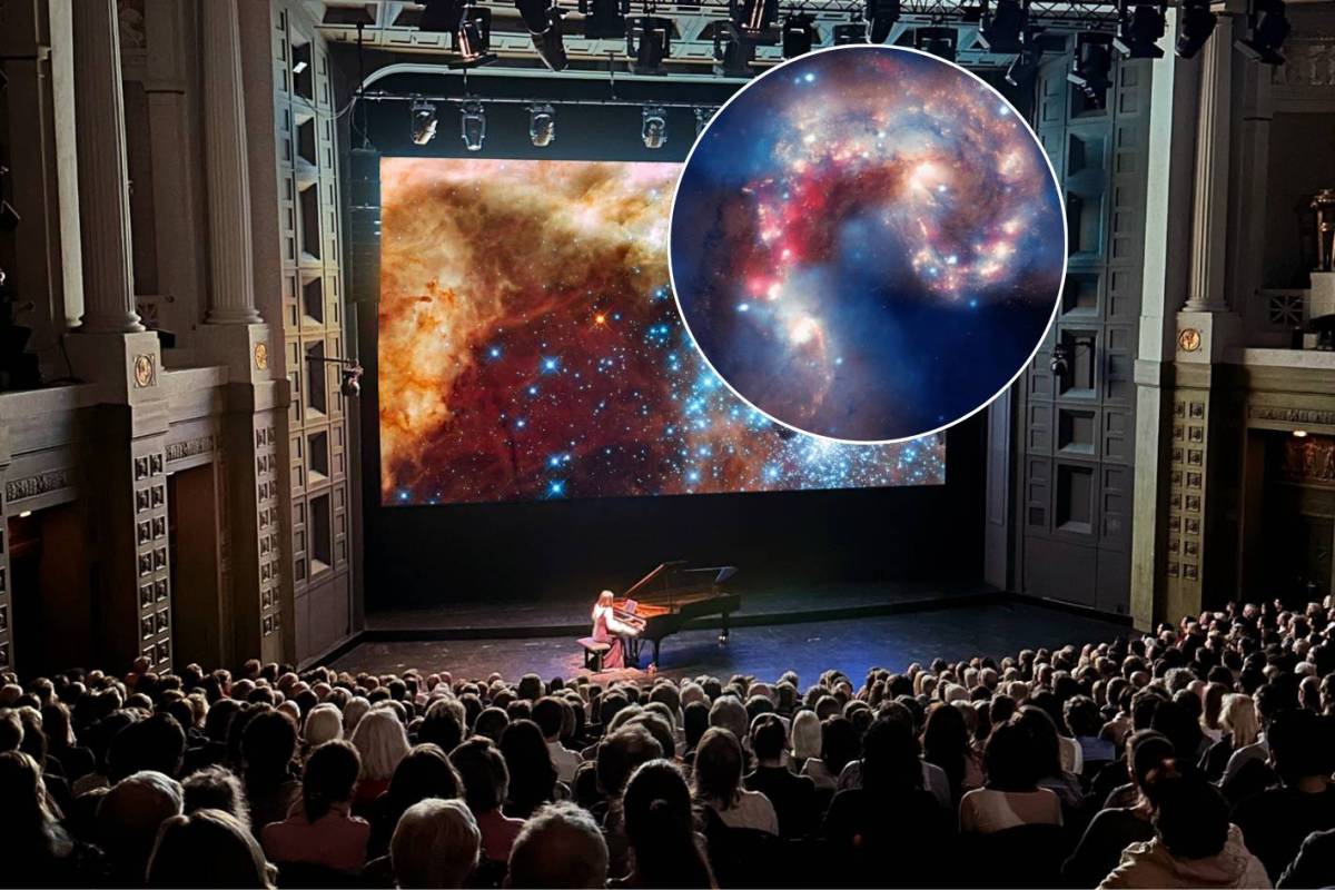 Londoners can now experience a ‘sublime’ audiovisual journey synchronising live Bach piano symphonies with deep cosmos imagery from NASA and ESA