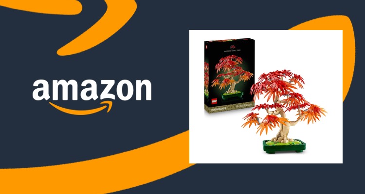 【史低价】LEGO乐高 植物系列日本红枫盆景10348 仅£30 约5.5折