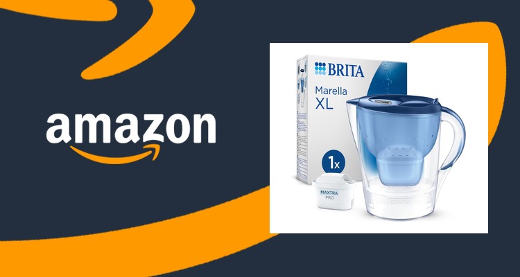 碧然德BRITA Marella XL滤水壶+1芯£19.98💧3.5L大容量,一家人够用