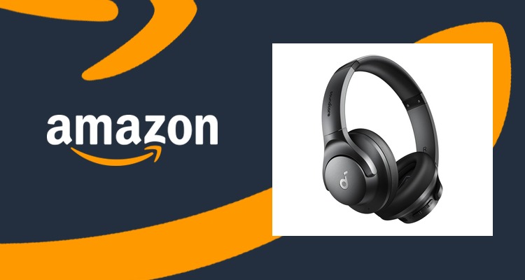 【史低价】Soundcore声阔Q20i混合降噪头戴蓝牙耳机 最长40小时续航 约6.4折£31.99
