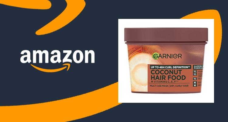 卡尼尔Garnier Hair Food 椰子三合一发膜 400ml 约4.6折 仅£4.10