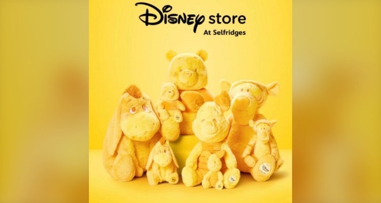 📢报！Selfridges × Disney 补货啦💛黄色维尼必抢 £45！买到舍不得送人系列+1