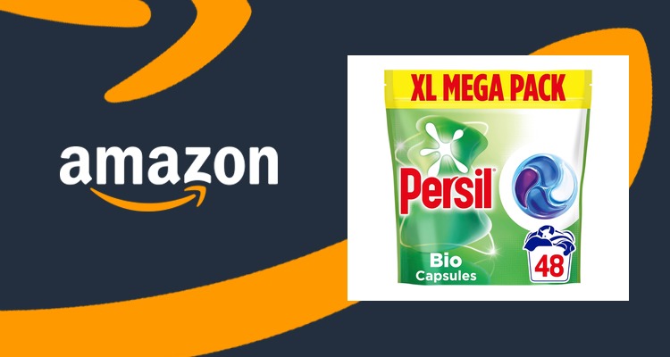 宝莹Persil Bio 四合一洗衣凝珠 48次 冷水速溶 约5.9折 仅£7.06