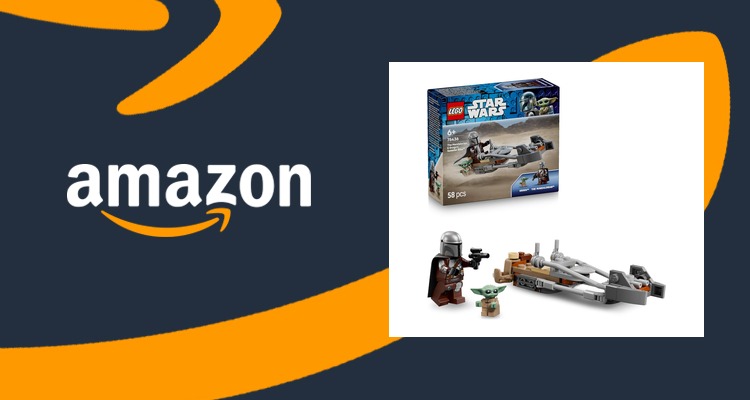 乐高LEGO星球大战 曼达洛人与格罗古飞行摩托75436 6岁以上 仅£6.99