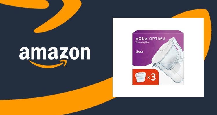Aqua Optima 滤水壶2.5L 含3个滤芯 冰箱门能放 仅£12 一套搞定