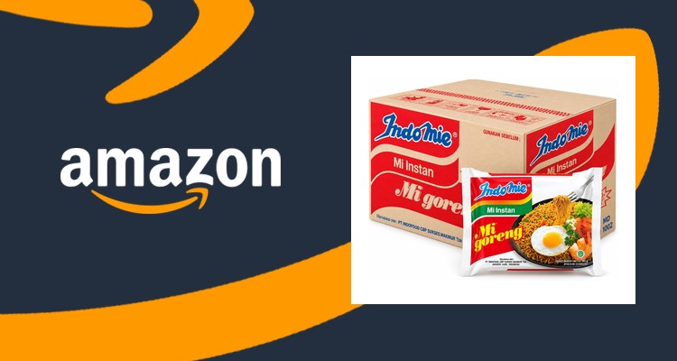 Indomie 营多 原味捞面 80g×40包 整箱 到手£15.44 一包39便士
