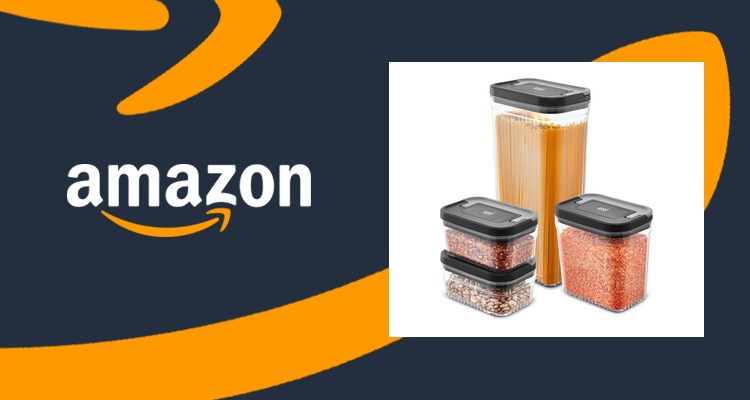Good Food x Tower 密封保鲜盒4件套 防漏 可叠放 厨房收纳 仅£12.99