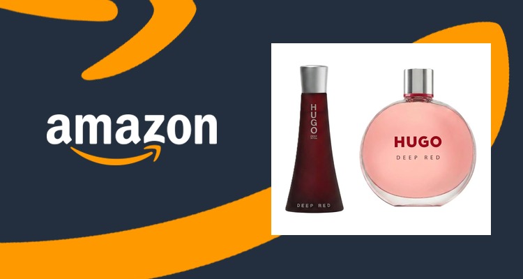 【史低价】雨果博斯HUGO Deep Red女士淡香精75ml 琥珀花香 £23.40