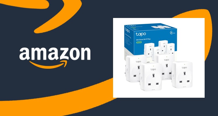 【史低价】Tapo P100 智能插座 4只装 支持Alexa 约5折 仅£19.99