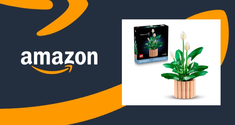 乐高LEGO 植物系列 白掌 11504 永不凋谢 不用浇水 约5.6折 仅£30.79