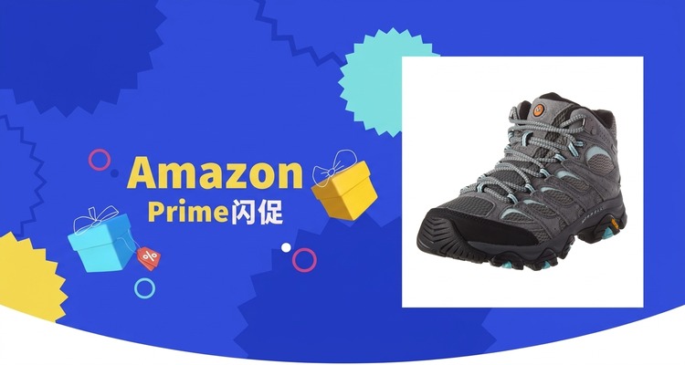 迈乐Merrell Moab 3 Mid GTX女款防水徒步靴仅£95.87起