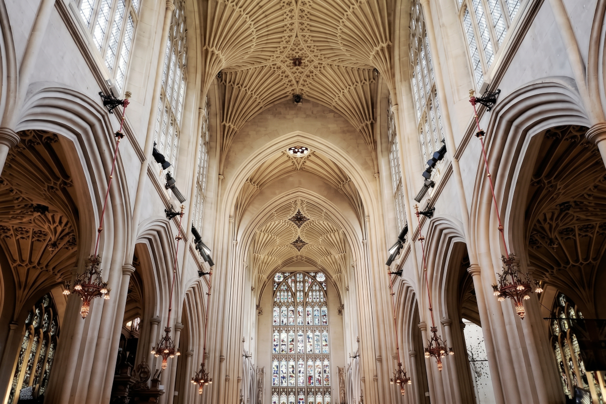 Known as the “Lantern of the West”, this honey-stone abbey just over an hour from London hosted the 973 coronation that set the template for every British monarch since