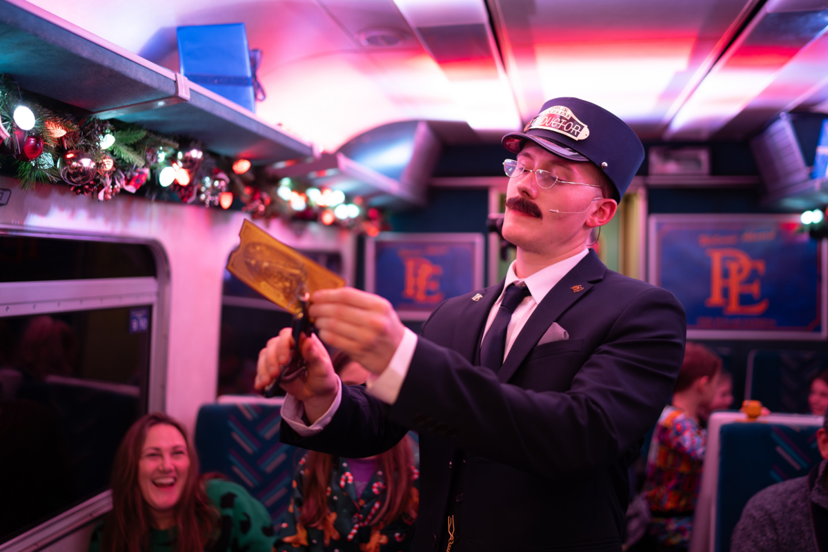 You can hop aboard the Polar Express this Christmas and take a magically immersive train ride through London
