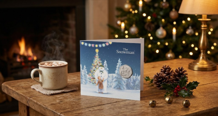 The Royal Mint 圣诞纪念币上线🎄50p款£15起收！圣诞限定好物，收藏送礼都吸睛✨