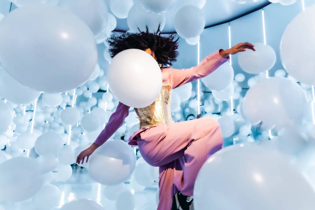 This record-breaking interactive art experience is coming to London this month – step inside giant artworks full of colour, movement, and sound