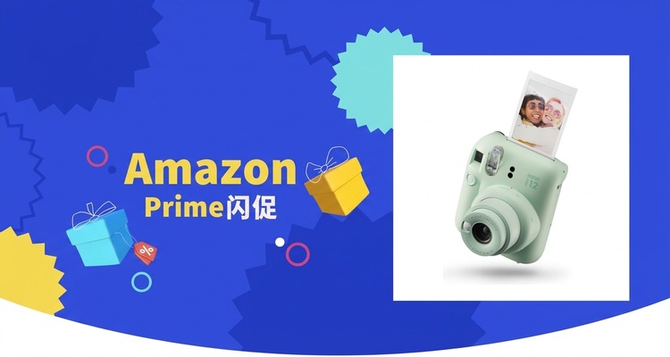 富士instax mini 12拍立得相机薄荷绿款仅£68.49 约8.6折
