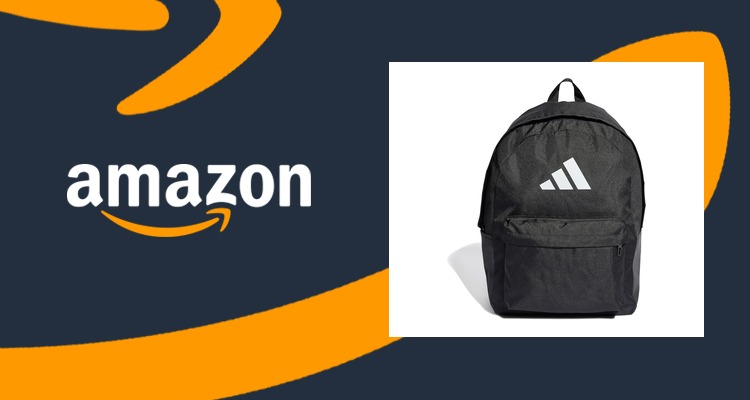 【史低价】阿迪达斯adidas Classic 三条纹双肩包 27.5L 黑白 仅£13.49