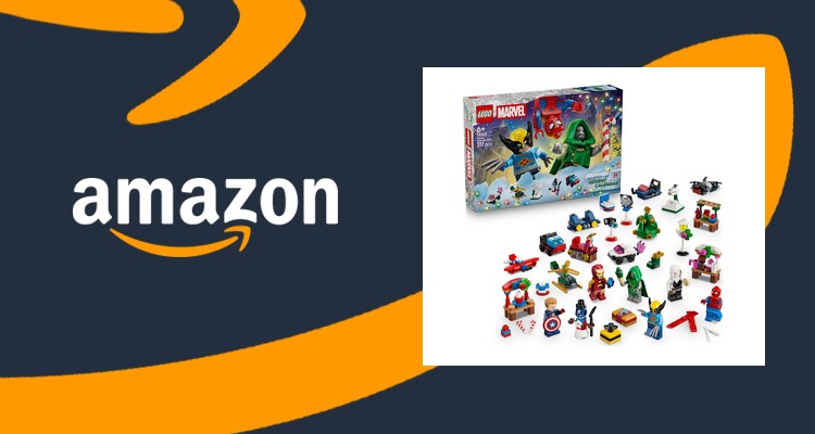 【史低价】乐高LEGO漫威2026圣诞倒数日历76340 6款人仔 仅£23.99