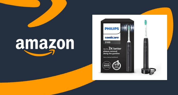 【史低价】飞利浦Philips Sonicare 3100 声波电动牙刷 压力感应 仅£29.99