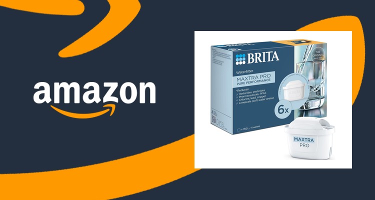 碧然德BRITA MAXTRA PRO 纯净滤芯 6支装 平均每支£3.78 仅£22.68