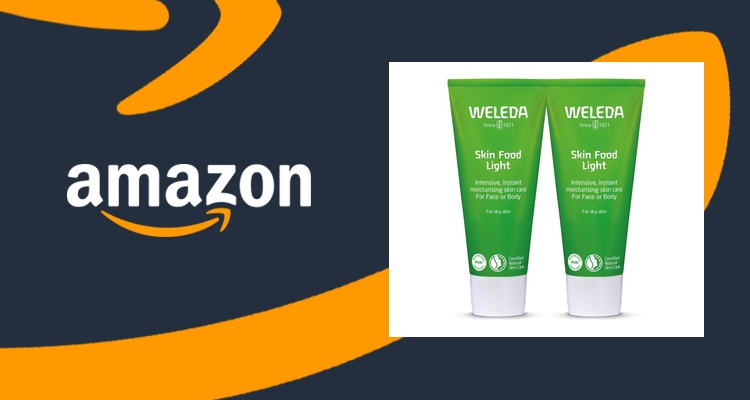 【史低价】Weleda维蕾德Skin Food轻盈版双支装2×75ml 仅£12.42