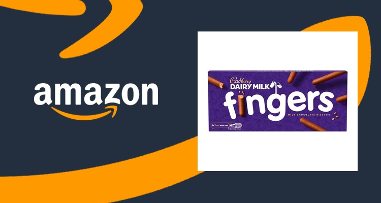 吉百利Cadbury Fingers 牛奶巧克力手指饼干 114g 结账再减 仅£1.00