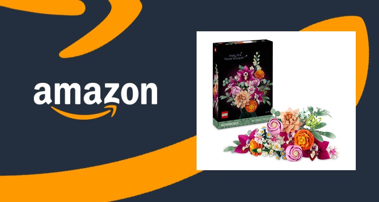 【史低价】乐高植物系列粉色花束10342 15支花 折上折约5.9折 £32.47