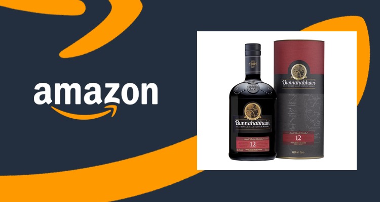 【史低价】Bunnahabhain 布纳哈本12年艾雷岛单一麦芽威士忌 70cl 仅£27.50
