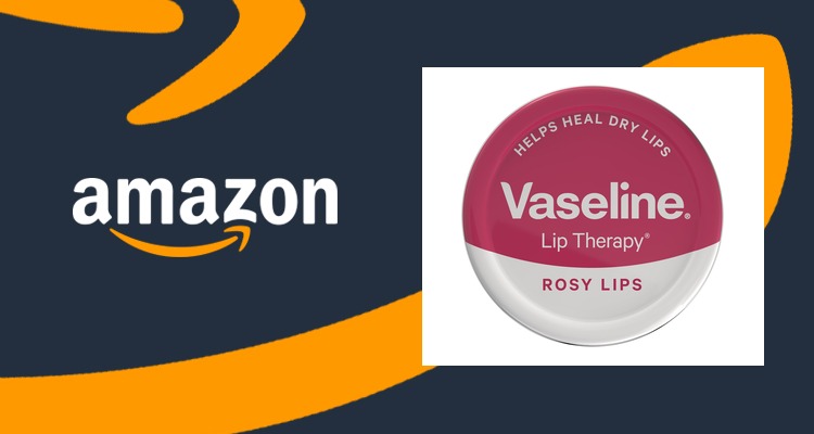 【史低价】凡士林Vaseline 玫瑰润唇膏铁盒 20g 约3.5折 一盒仅£0.88