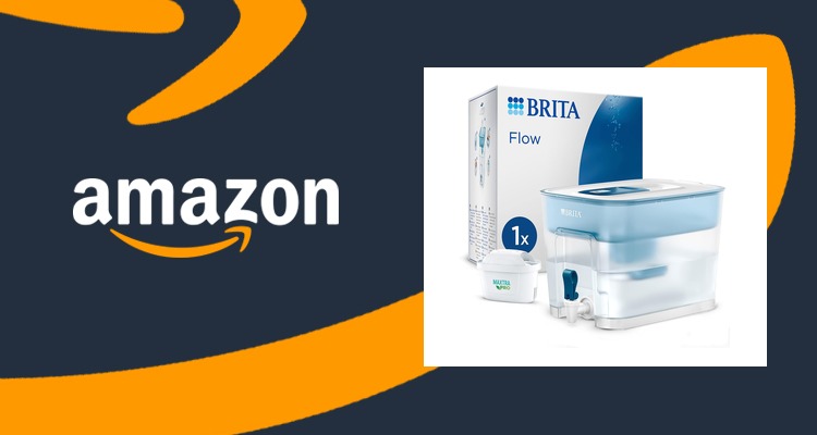 【史低价】碧然德BRITA XXL 冰箱滤水箱 带龙头 含1个滤芯 订阅价£32.29