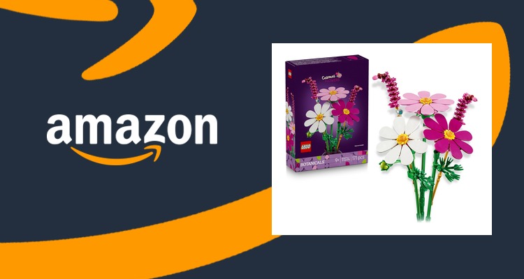 【史低价】乐高LEGO Botanicals 波斯菊花束 11514 积木 仅£8.89